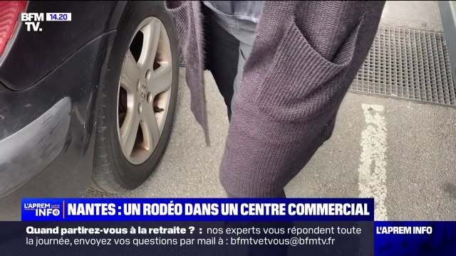 J'ai entendu un bruit très très fort : le témoignage d'une commerçante présente lors d'un rodéo dans un centre commercial à Nantes
