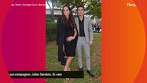 Anouchka Delon : Adorable balade parisienne en famille avec son petit Lino, mini-fashion victim en baskets