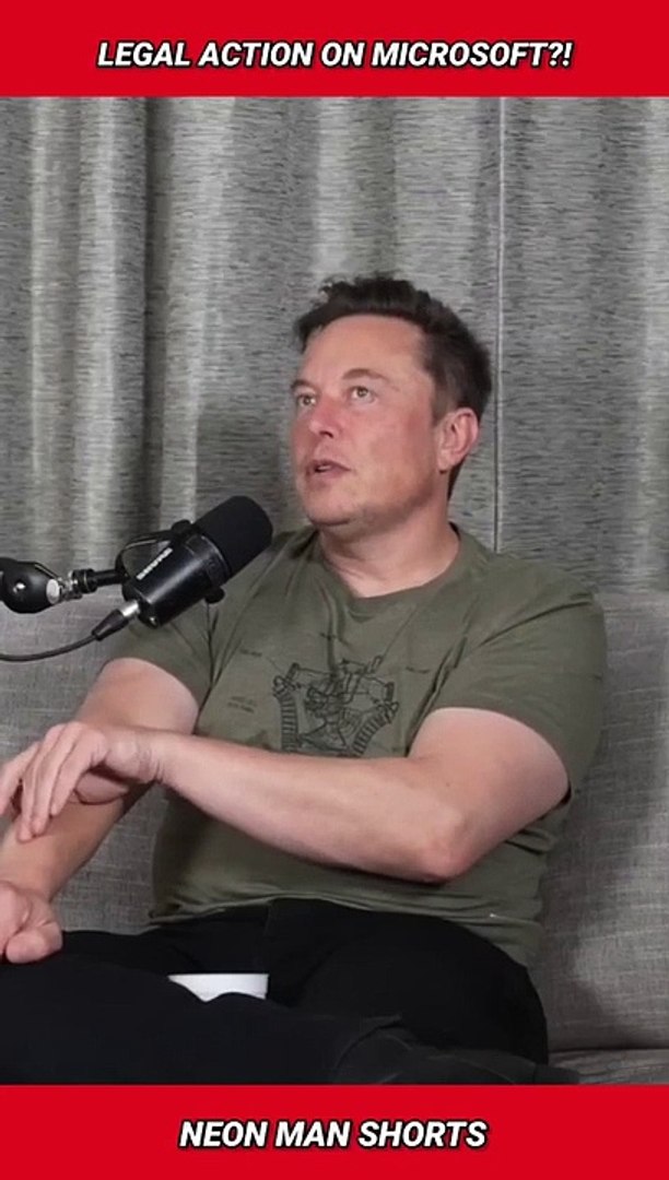 ⁣Elon Musk to take LEGAL ACTION on Microsoft?! | Elon Musk Twitter Microsoft News Facts #shorts