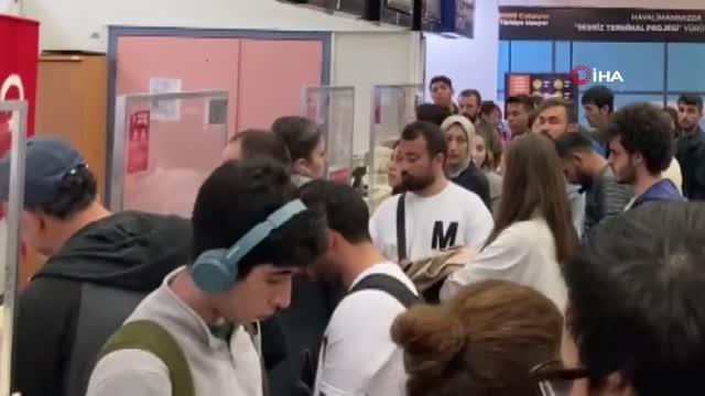 THY'nin Hatay-İstanbul seferi iptal edildi: Yolcular ve yetkililer arasında tartışma yaşandı