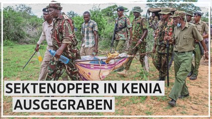47 mutmaßliche Opfer von Sektenführer in Kenia ausgegraben