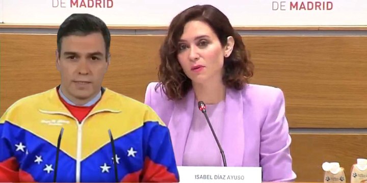 Ayuso estalla ante la sumisión de Sánchez al chavismo y sus ofensas a Felipe VI: “¡Es inaceptable!”