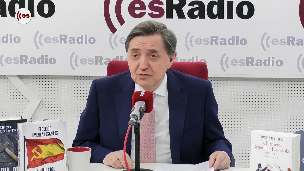Jiménez Losantos: "El 28M dejará un mapa azul frente a un gobierno rojo contrario a la Constitución"
