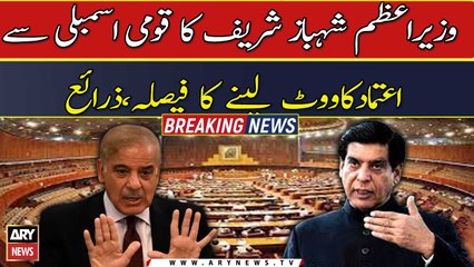 PM Shehbaz Sharif to take vote of confidence in National Assembly, sources