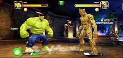 Hulk Vs Groot Amazing fighting scene 