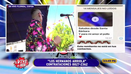 El Vive de HCH (Florida, Copán), Sábado 22 de Abril del 2023