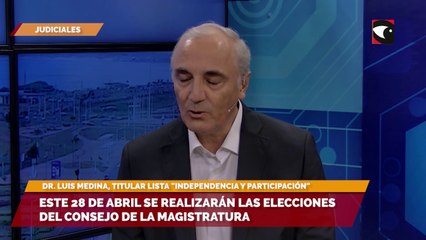 Este 28 de abril se realizarán las elecciones del consejo de la magistratura