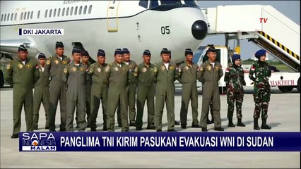 Panglima TNI Berangkatkan 39 Prajurit Bantu Evakuasi WNI di Sudan