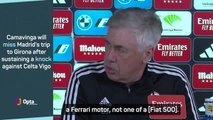 Real Madrid boss Ancelotti claims Camavinga is a 'Ferrari, not a Fiat'