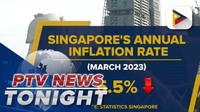 Annual inflation rate in Singapore eased in March
