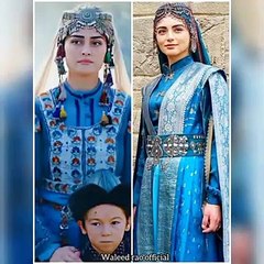 Halima sultan and Bala hatun in same dresses Who is your favorite tell me in comments