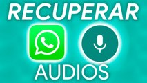 Cómo RECUPERAR AUDIOS de WHATSAPP