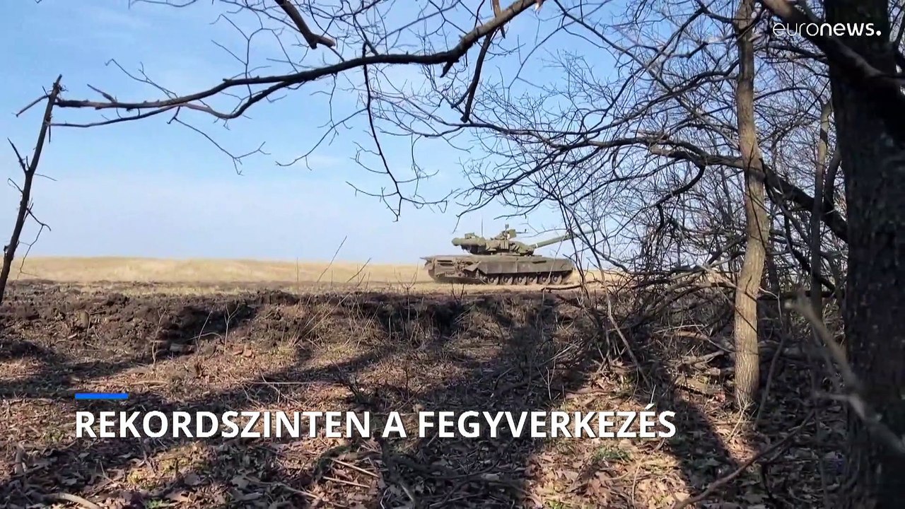 Az orosz invázió miatt rekordot döntött a katonai kiadások mértéke 2022-ben