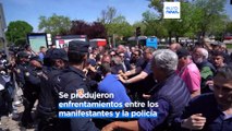 España | Choques entre la policía y falangistas tras la exhumación de Primo de Rivera