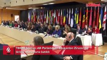 TBMM Şentop, AB Parlamento Başkanları Zirvesi’nin birinci oturumuna katıldı