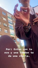 O sermão de uma freira a casal mal sentado