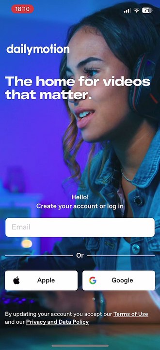 iOS account creation device by choice
