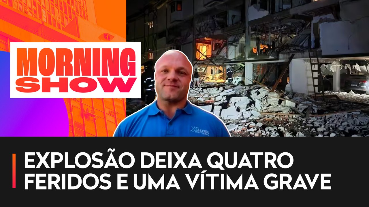 Vice-prefeito de Campos de Jordão atualiza sobre explosão em condomínio no município