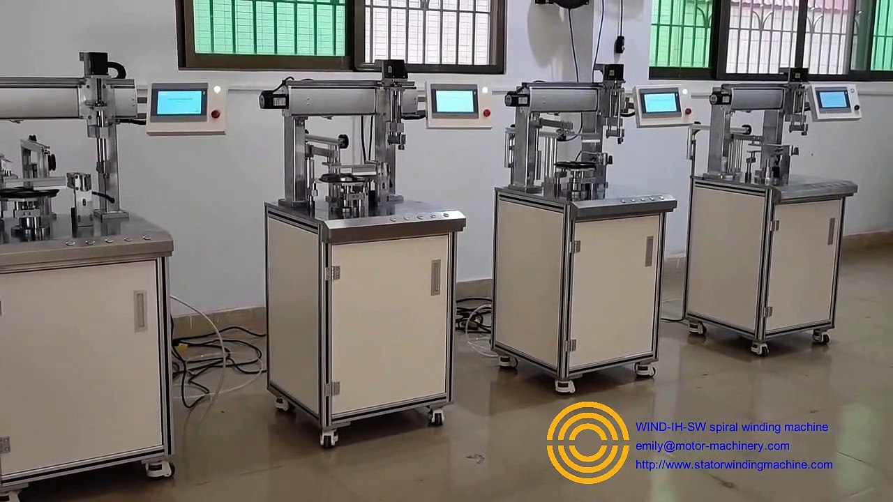 Induction cooker Spiral Winding machine WIND-IH-SW_(new)