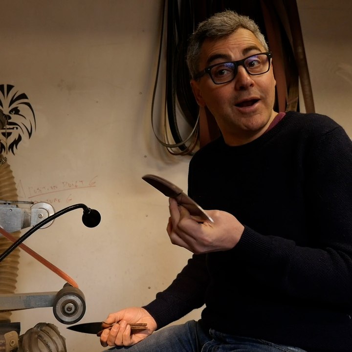 Charles, coutelier et amoureux de la pop culture