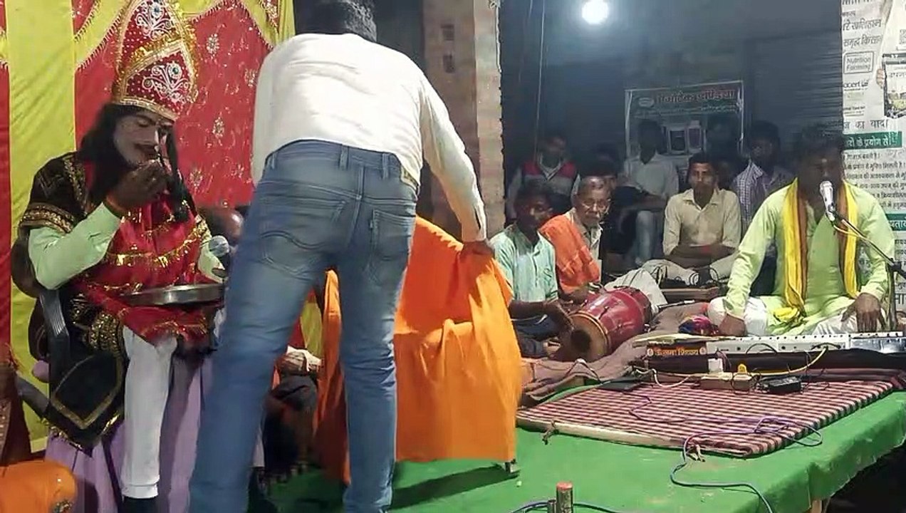 सनोज नाथ अलबेला जी ने गोगाजी नाटक मे सबसे बड़े सुख के बारे में कथा कही//natak