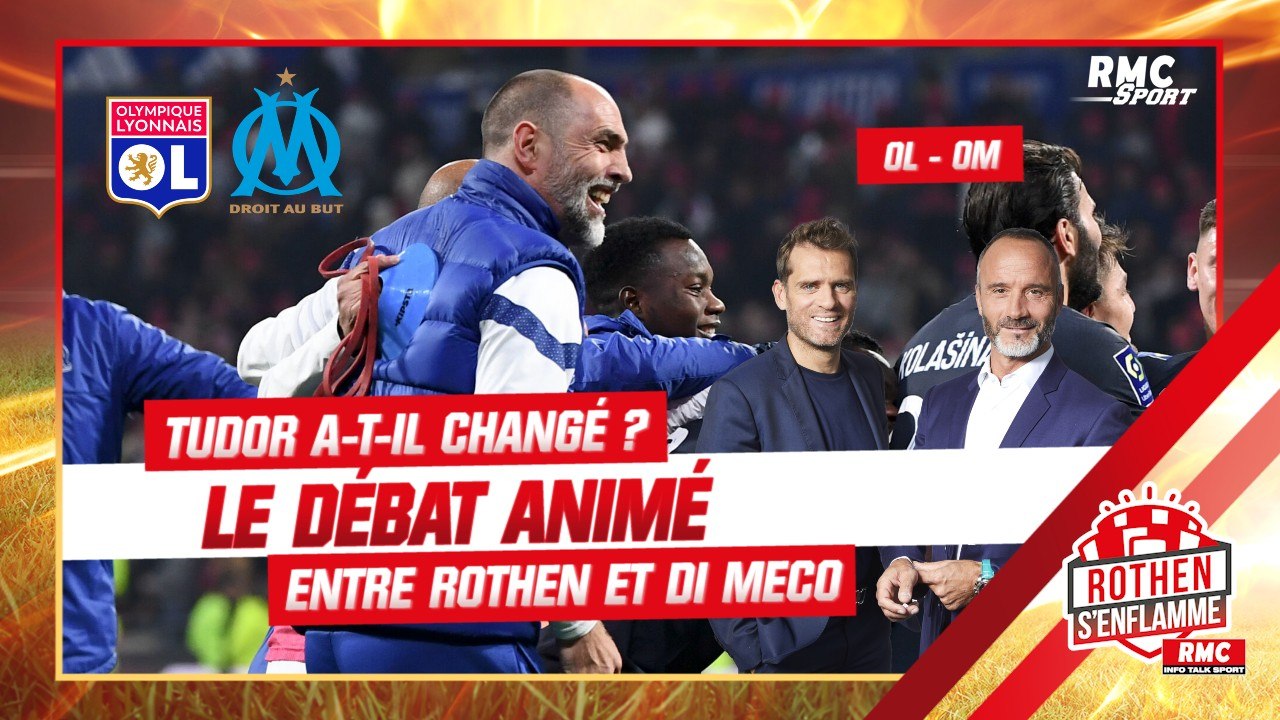 OL 1-2 OM : Tudor a-t-il changé ? Le débat animé entre Rothen et Di Meco