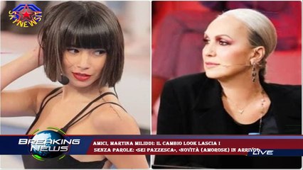 Amici, Martina Miliddi: il cambio look lascia i  senza parole: «Sei pazzesca», «novità (amorose) in