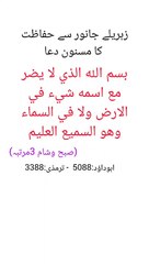 ہر چیز کے شر سے حفاظت کا مسنون وظیفہ