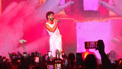 Nicaragua canta, baila y disfruta a lo grande del concierto de Camilo