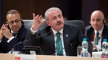 AB Parlamento Başkanları Zirvesi'nde Rum temsilcinin çarpıtma girişimine Şentop’tan cevap