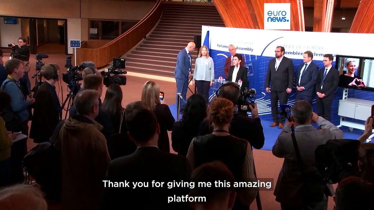 Europe pays tribute to Kremlin critic Vladimir Kara-Murza among others