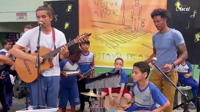 Projeto Musicando nas Escolas alegra alunos das escolas de BH com arte