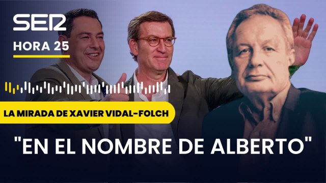 Xavier Vidal-Folch: En el nombre de Feijóo, Juanma, por favor de los favores, bájese del burro