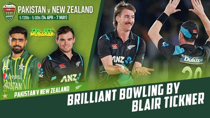Brilliant Bowling By Blair Tickner | Pakistan vs New Zealand | 5th T20I 2023 | PCB | M2B2T