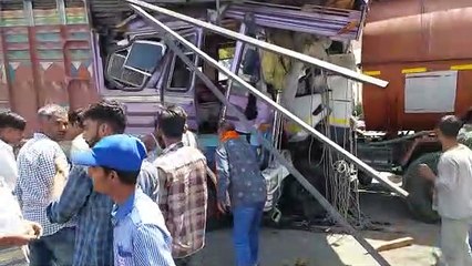 Despite the hand brake being engaged, the trolley dragged the tanker t