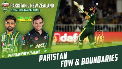Let's Recap Pakistan's Fall of Wickets And Boundaries | 5th T20I 2023 | PCB | M2B2T