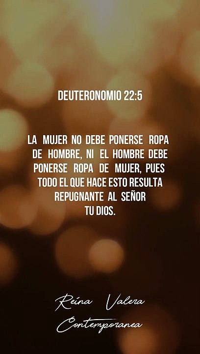 Deuteronomio 22:5
