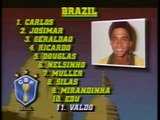 Copa Rous 1987  Inglaterra x Brasil em 19.05.1987 com Galvão Bueno (Globo) jogo completo