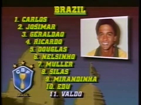 Copa Rous 1987 Inglaterra x Brasil em 19.05.1987 com Galvão Bueno (Globo) jogo completo