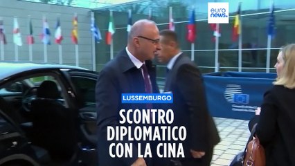 Download Video: Il caso dell'ambasciatore cinese domina la riunione dei ministri degli Esteri Ue