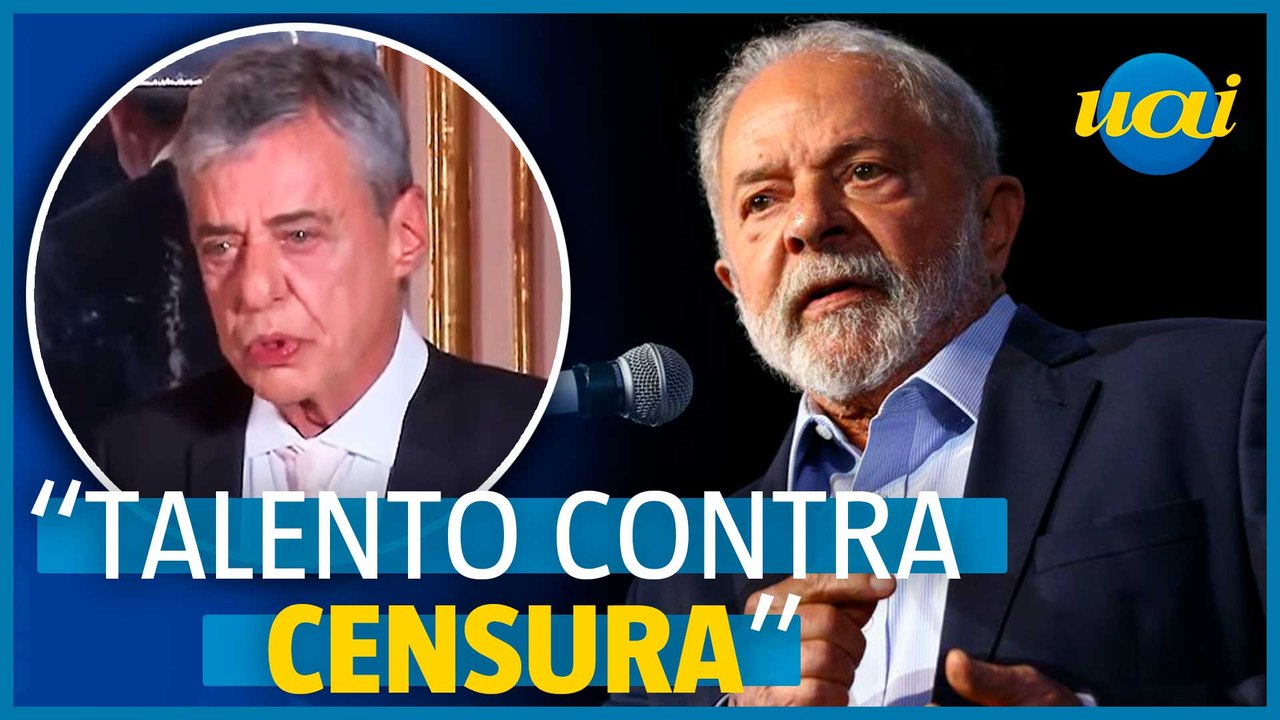 Lula cita ditadura ao entregar prêmio a Chico Buarque