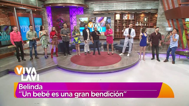Belinda es cuestionada sobre el bebé que espera Christian Nodal y Cazzu