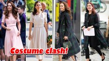 The clash of costumes of two princesses Kate Middleton and Princess Mary