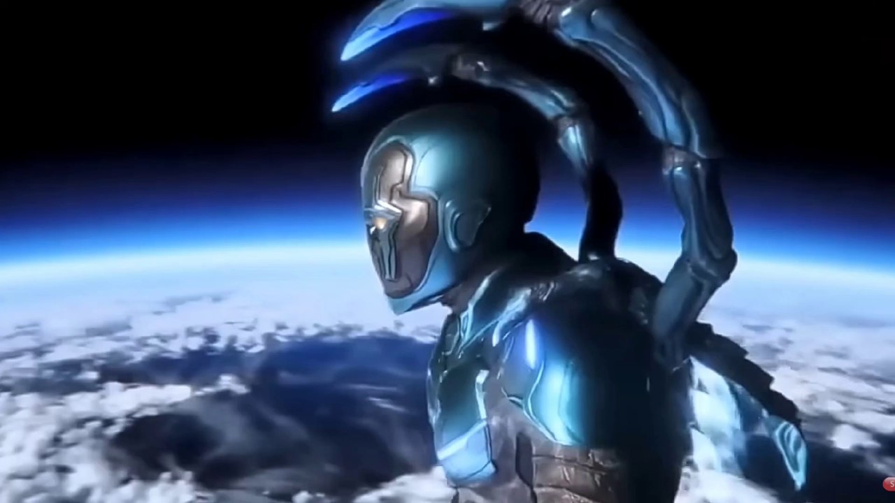 Blue Beetle ब्लू बीटल Official Hindi Trailer 2023 - DC Superhero Blue Beetle