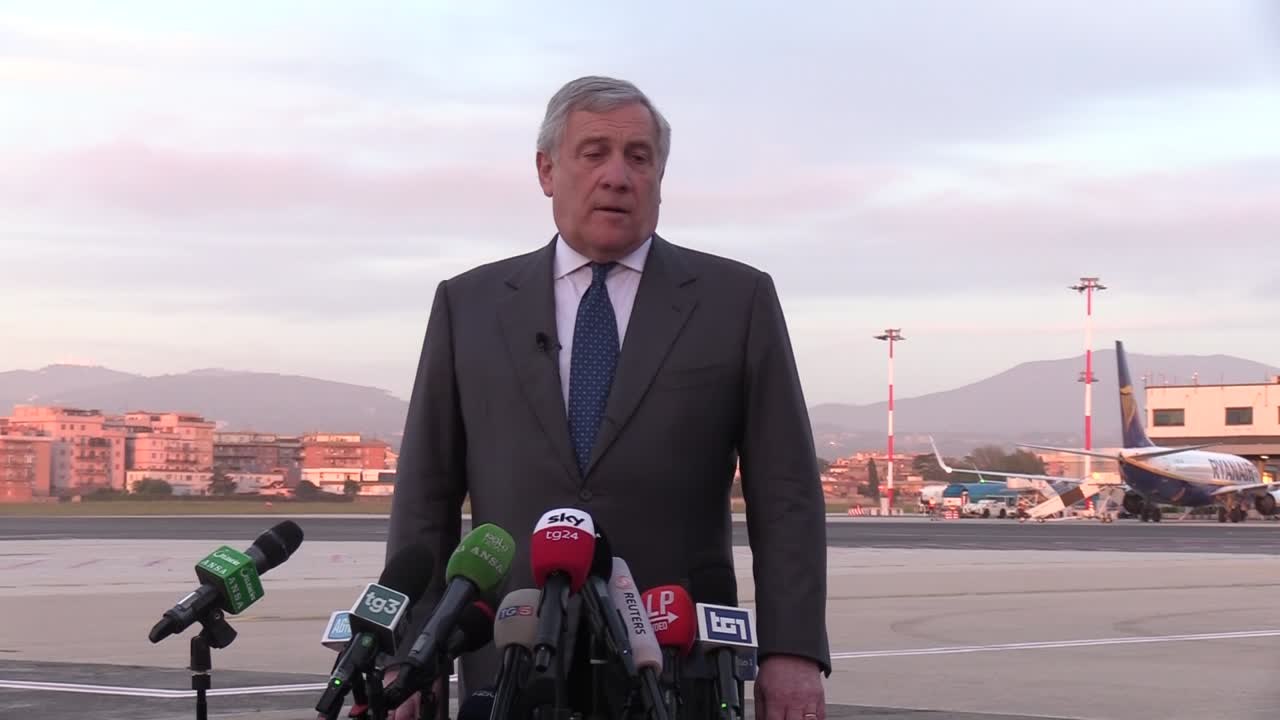 Sudan, Tajani: "Borrell ha ringraziato l'Italia per il lavoro compiuto"