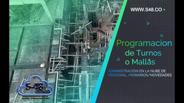 Tutorial 4. Programación de Turnos/ Mallas. S48 Cloud