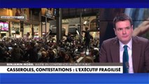 Benjamin Morel : «Avec ce symbole de la casserole, vous arrivez à maintenir l'agenda sur les retraites»