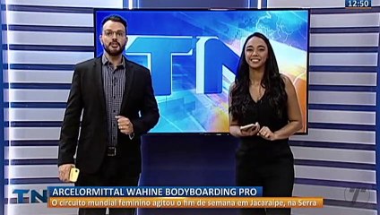 Circuito mundial de bodyboarding feminino agita praia da Grande Vitória
