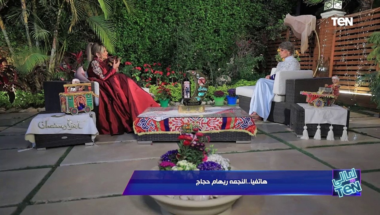 ريهام حجاج لـ سوسن بدر: انا كنت محظوظة بشغلي معاكي