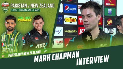 Mark Chapman Interview | Pakistan vs New Zealand | 5th T20I 2023 | PCB | M2B2T